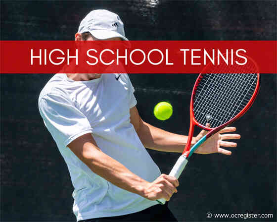 CIF-SS boys tennis polls, April 15