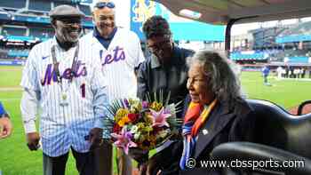 MLB, Mets celebrate Jackie Robinson Day, honor Rachel Robinson at Citi Field in pregame ceremony