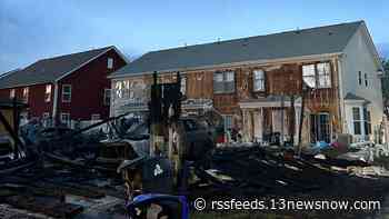 Fire scorches detached garages, melts siding of military homes in Virginia Beach