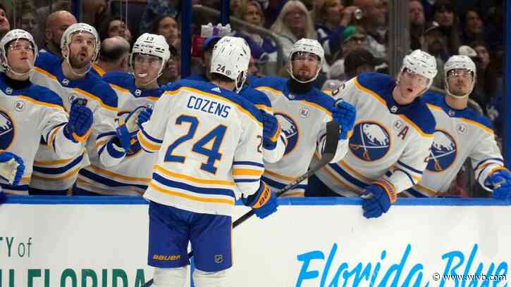 Sabres finish above .500, winning finale in Tampa Bay