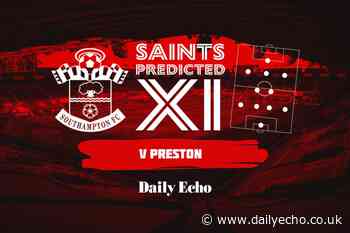 Southampton FC predicted team starting lineup vs Preston