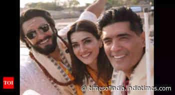 Ranveer-Kriti create fan-frenzy in Varanasi