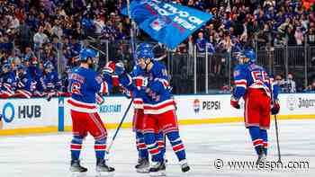 Rangers clinch Presidents' Trophy with shutout