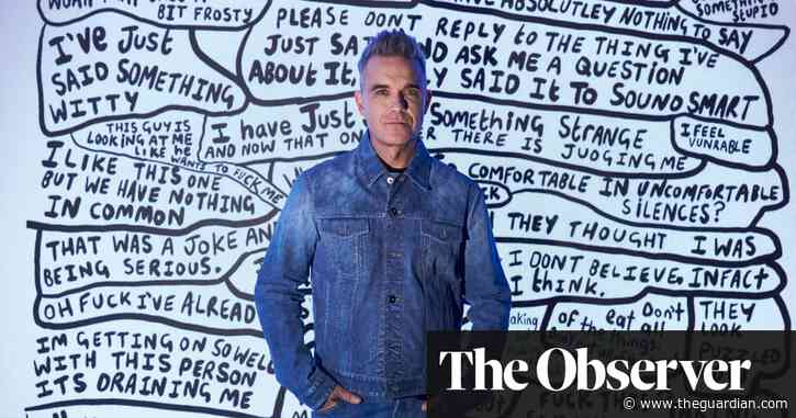 ‘I spend less time self-sabotaging’: Robbie Williams and Joe Lycett on making art