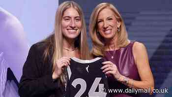 Iowa star Kate Martin travels to New York to support teammate Caitlin Clark at the WNBA Draft... and then gets selected herself by the champion Las Vegas Aces!