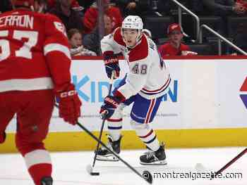 Hidden Game: Canadiens squander big lead in Lane Hutson's debut
