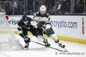 Kirill Kaprizov helps Wild end Kings' eight-game home winning streak with 3-1 victory