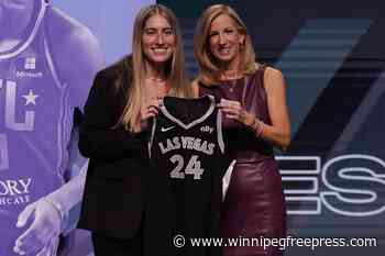 Kate Martin attends WNBA draft to support Caitlin Clark, gets drafted by Las Vegas in second round