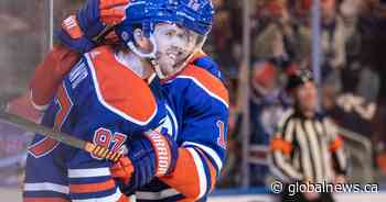 Connor McDavid hits 100 assists in Edmonton Oilers rout of Sharks