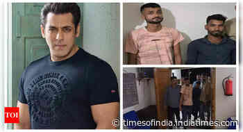 Salman house firing: Gunmen handed over to Crime Branch