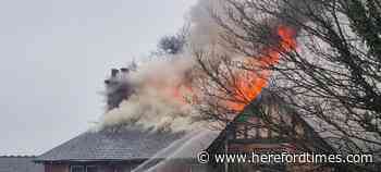 Update after old Hereford hospital building catches fire