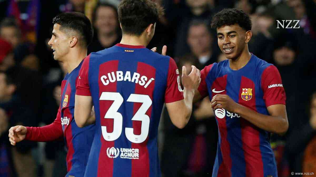 Lamine Yamal und Pau Cubarsí vom FC Barcelona sind noch Teenager – und verblüffen in der Champions League
