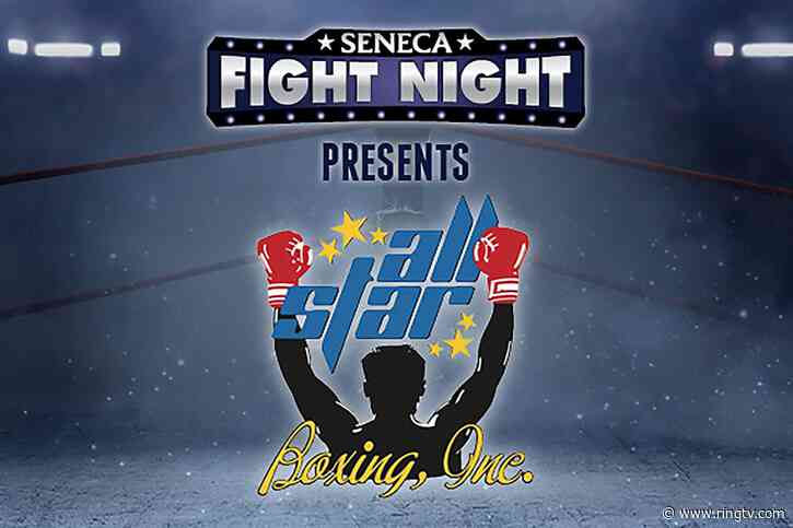 Arnold Gonzalez-Esneiker Correa Tops May 10 ‘Seneca Fight Night’ Show In Niagara Falls