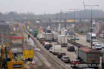 London travel news LIVE: M25 closed in Surrey after three-vehicle crash as Liverpool Street trains cancelled