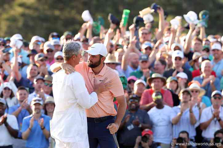 Scottie Scheffler's caddy: I'm pinching myself. I don't know how I get to do this