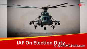 Watch: IAF Mi-17 Helicopters Flies Polling Teams To Booths In Naxal-Hit Area Ahead Of LS Polls