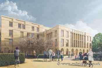 'Topping out' ceremony for Oxford University building