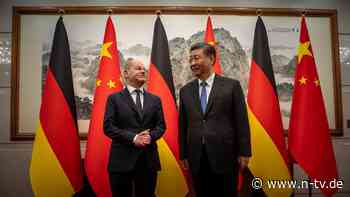 Besuch in China: Scholz drängt Xi zu mehr Engagement für Ukraine-Frieden