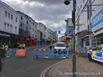 Brighton restaurants had to throw out fresh food after street closure
