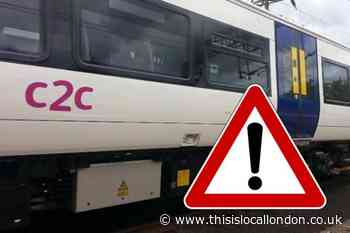 c2c and Overground trains cancelled after strong winds