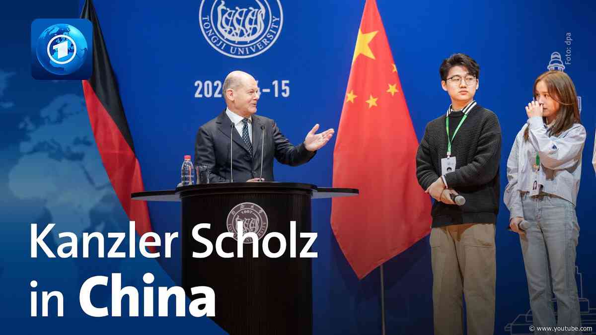 Kanzler Scholz setzt Reise in China fort