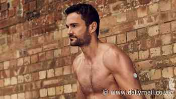 Thom Evans shows off his chiselled abs and shares his excitement to 'start a family' with fiancée Nicole Scherzinger ahead of their wedding in latest cover shoot