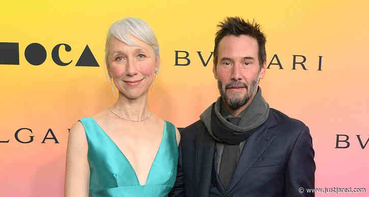 Keanu Reeves & Girlfriend Alexandra Grant Make Rare Red Carpet Appearance at MOCA Gala 2024