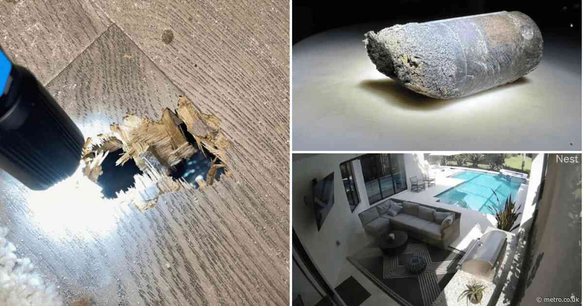 Nasa solves mystery of space debris that tore through man’s house