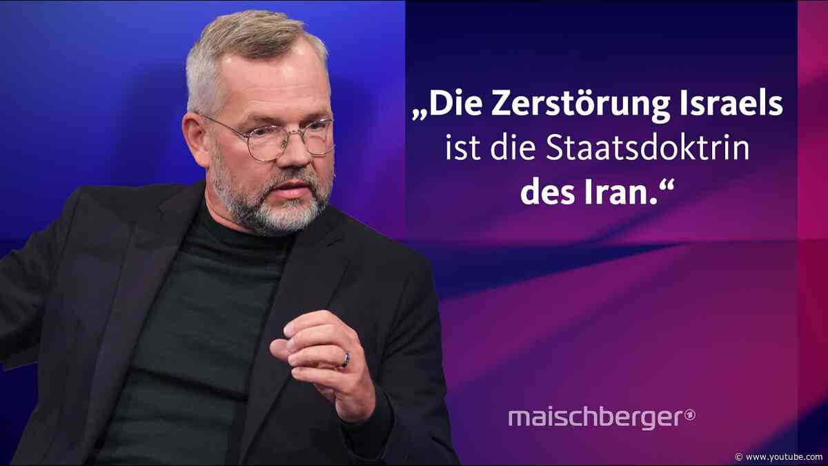 Eskalation in Nahost: Michael Roth (SPD) und Nahost-Expertin Kristin Helberg | maischberger
