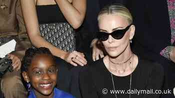 Charlize Theron brings along adorable daughter August, 7, to sit front row at Dior's pre-fall 2024 fashion show in New York City