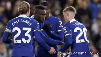 Noni Madueke snatches the ball away and gives Nicolas Jackson a rollicking before Chelsea penalty spat erupted, as new extended footage emerges from while Cole Palmer was lying on the floor