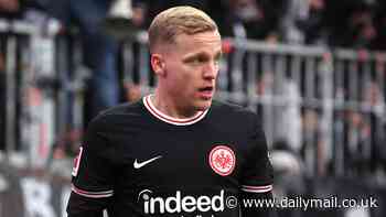 Donny van de Beek 'WILL return to Man United in June' - with the Frankfurt loanee set to look for a 'new club' as £40m star suffers further blow in his search for an Old Trafford exit