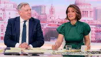 GMB's Susanna Reid expresses concern for Ed Balls as he reveals persistent health issue