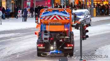 Winterdienst streute rund 15.500 Tonnen Salz und Kies