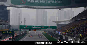 Formel-1-Wetter 2024: Die aktuelle Vorhersage für den China-Grand-Prix