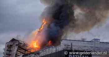 Grote brand in iconisch pand centrum Kopenhagen: ‘Ons Notre-Dame-moment’