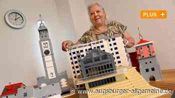 Perlachturm im Miniaturformat: Augsburgerin baut Lego-Wahrzeichen