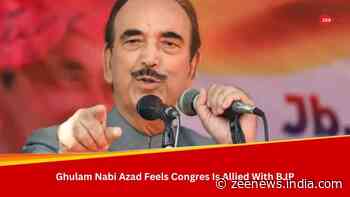 `Sometimes I Feel Congress Wants BJP To Win`: Ex-J&K CM Ghulam Nabi Azad