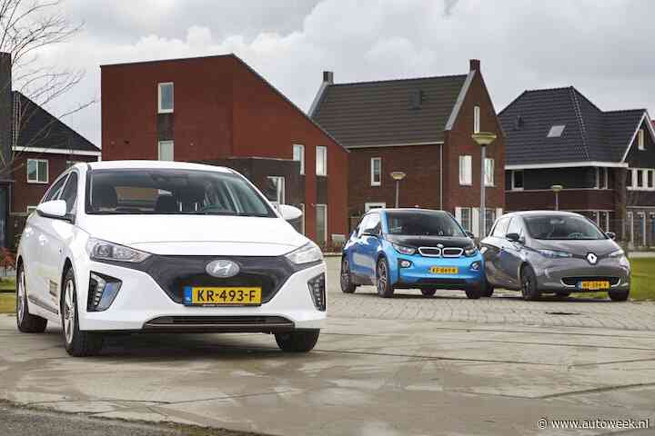 Bijna helft subsidie voor gebruikte elektrische auto vergeven