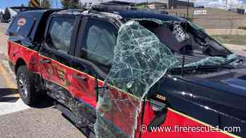 Colo. battalion chief responding to call injured in rollover crash