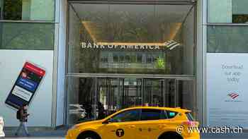 Geringere Zinserträge schmälern Gewinn der Bank of America