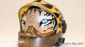 Sussex fire helmets re-designed for art exhibition