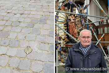 Sint-Jacobsschelpen wijzen nu ook hier de weg naar Compostela