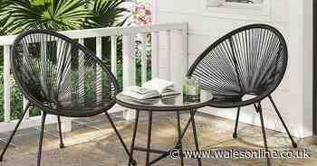 Shoppers snap up £66 garden bistro set that's cheaper than Amazon, John Lewis and B&Q