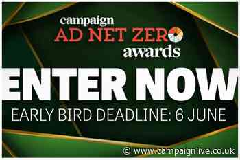 Campaign Ad Net Zero Awards 2024 open for entries