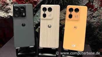 Motorola Edge 50 Fusion, Pro, Ultra: Smartphones von Mittel- bis High-End-Klasse – auch aus Holz