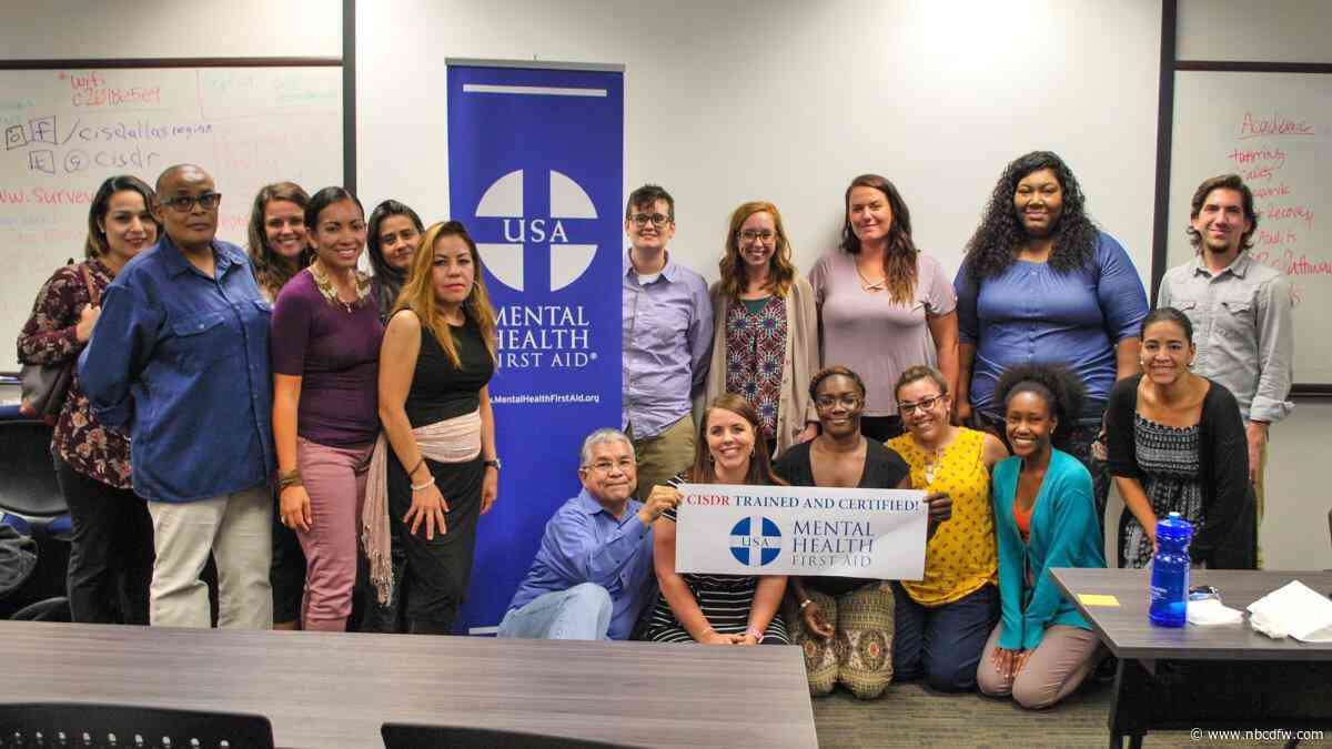 CPR for mental health? Dallas nonprofit offering free youth mental health first aid classes