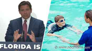 Gov. DeSantis signs bill that provides free swimming lessons to Florida children