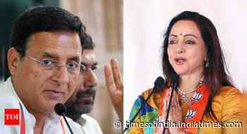 EC bans Congress' Randeep Surjewala from campaigning for 48 hours over remarks on Hema Malini