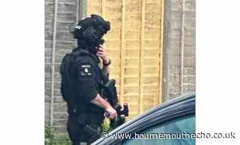 Armed police spotted swarming Bournemouth property